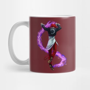 Purple fire Mug